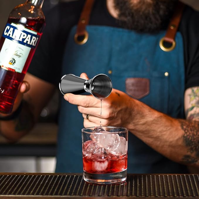 Jigger for Bartending, Briout Double Cocktail Jigger Japanese Premium 304 Food