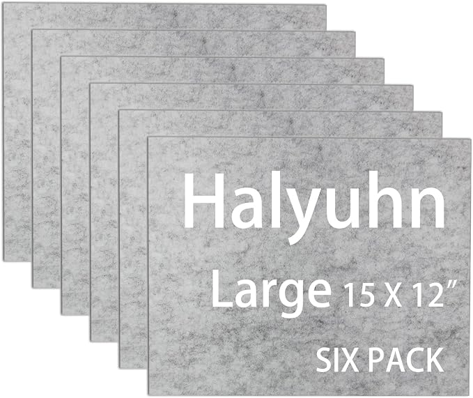 8 MM Thick Furniture Pads 6 Pack, Cuttable Pads