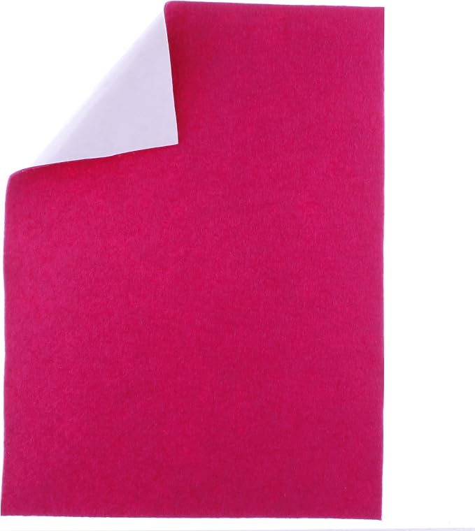 HBC Merino Wool Blend Felt Crafting Sheets Adhesive Backed