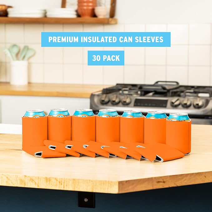 Blank Beer Can Coolers Sleeves Soft Insulated Beer Can Coolies