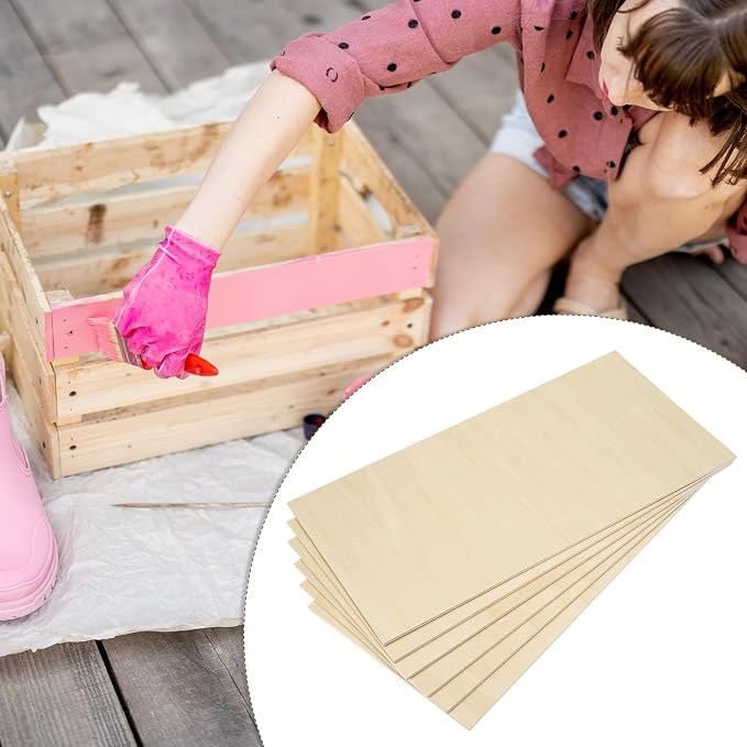 PATIKIL 12x24x1/4 Basswood Sheets