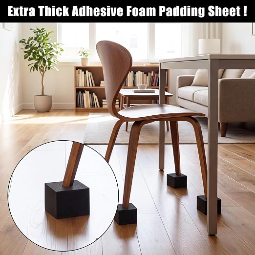 4 Pcs 3" Thick Foam Padding Sheet