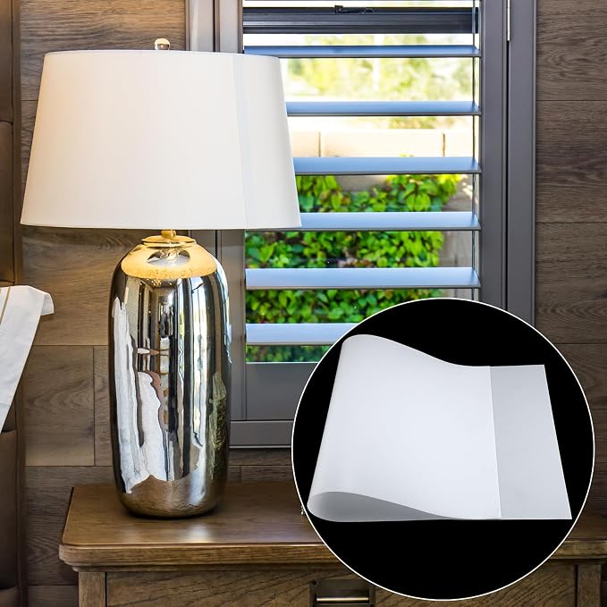 Pushglossy 2 Pcs 48" x 24" x 1/30'' Plastic Sheets