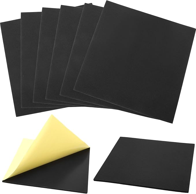 Frienda 8 Pcs Adhesive Foam Padding Sheets