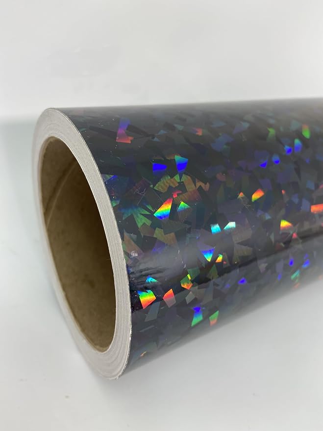 Holographic Crystal Sign Vinyl, HOLOCRYSTAL self-Adhesive Plastic