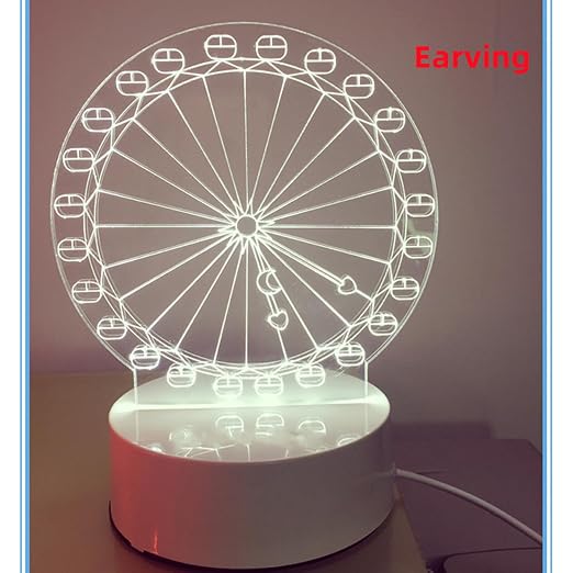 12 Pcs Round Clear Cast Acrylic Sheets LED Light Base | Clear Plexiglass