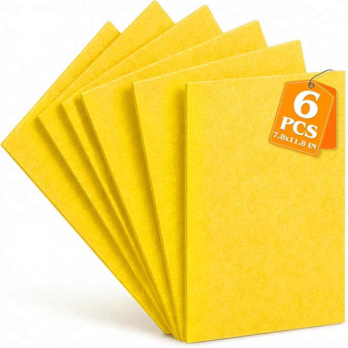 Gold Yellow Stiff Felt Sheets 2mm Thick