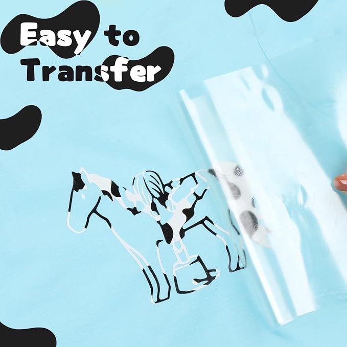 HTVRONT Cow Print HTV Vinyl