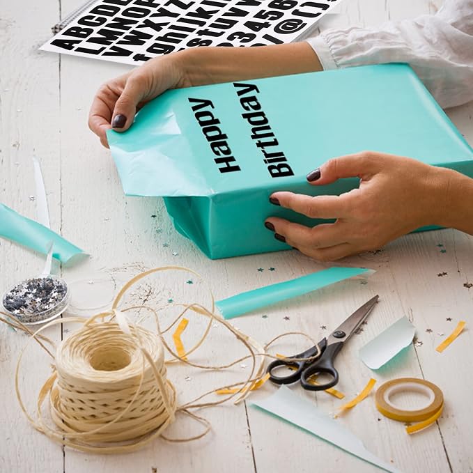 810 Piece 10 Sheet Letter Stickers