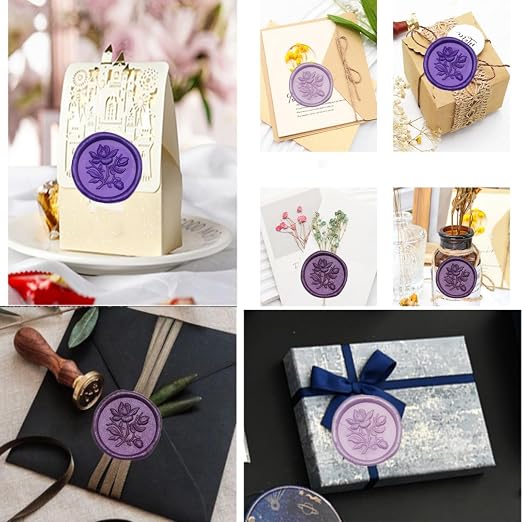 Wax Seal Sticks, Atopbb 30pcs Glue Gun Wax Sealing Sticks Beads Only Suit