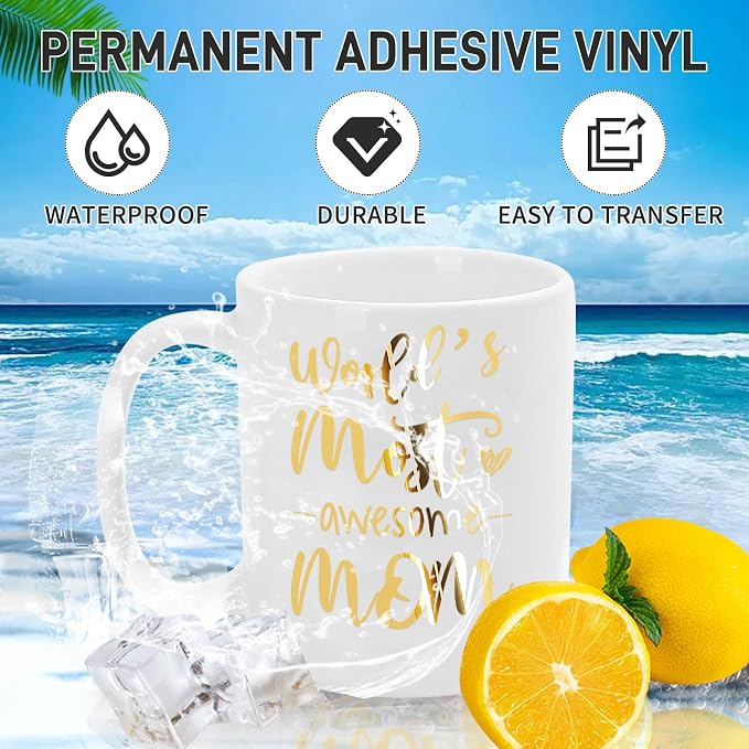 IModeur Glossy Gold Permanent Vinyl