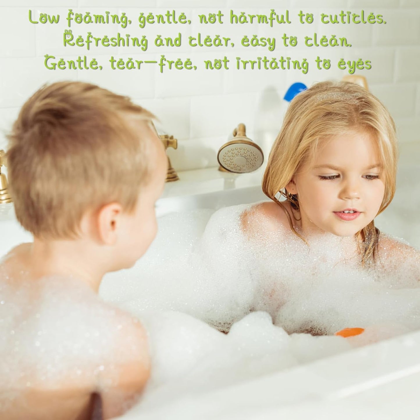 2-in-1 Hypoallergenic Body Wash & Shampoo for Children's Fragile Skin & Hair, 16.9 fl.oz (500ml)