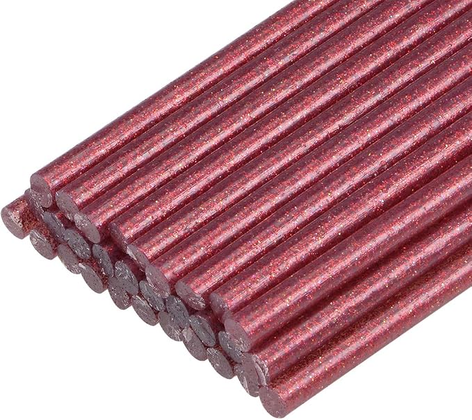uxcell 30pcs Mini Hot Glue Gun Sticks 4-inch x 0.27-inch High Sticky Small Hot
