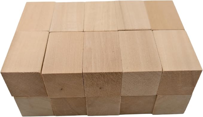 20PCS Basswood Carving Blocks, Whittling Wood Carving Kit, Unfinished Wooden