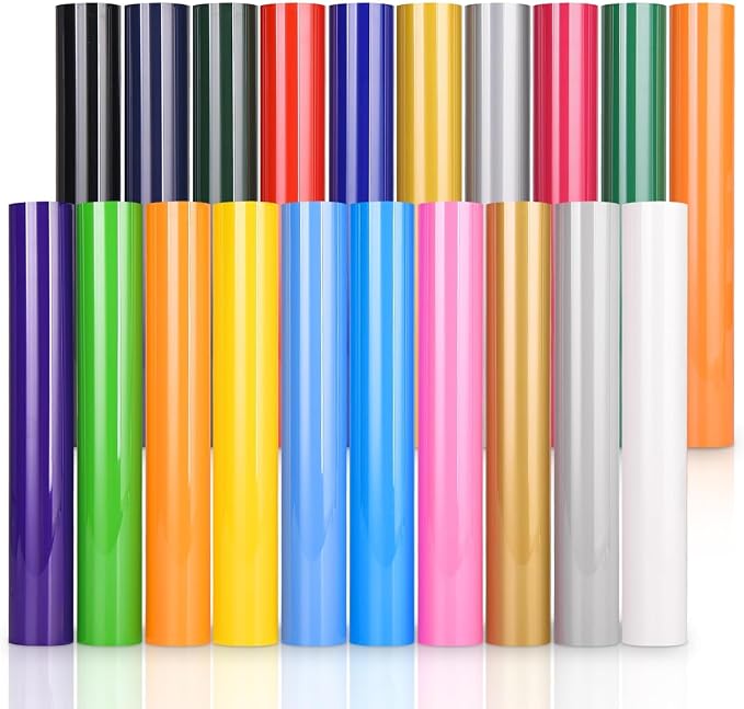 IModeur 20 Pack Heat Transfer Vinyl Sheets