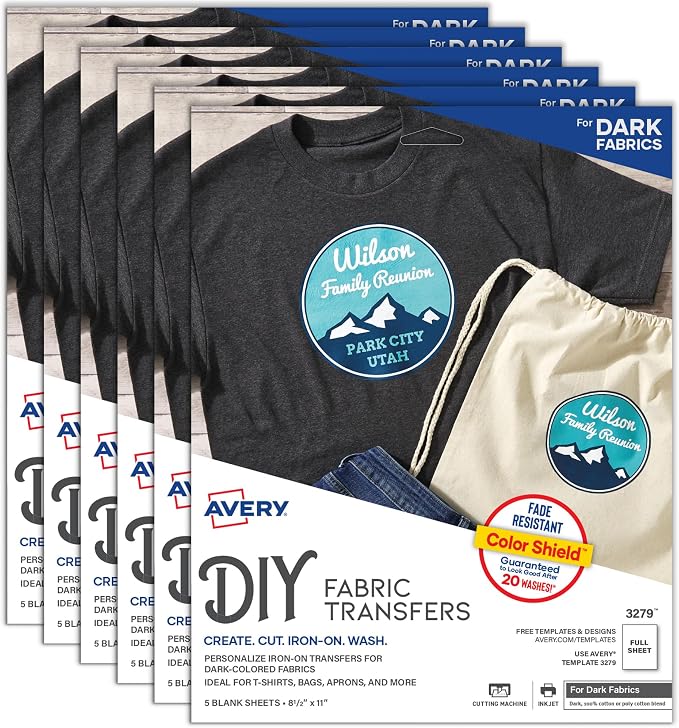 Avery Printable Heat Transfer Paper
