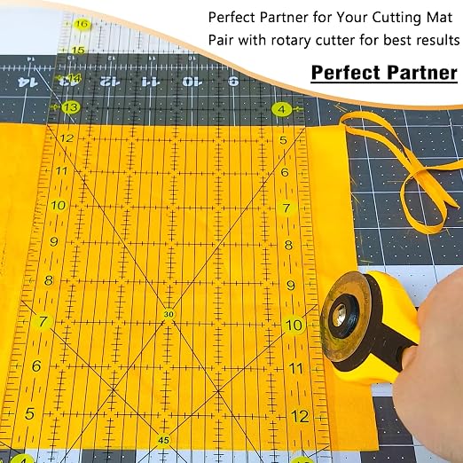 Sewing Ruler, 6“ * 17” Quilting Rulers, Acrylic Ruler, Cutting Ruler