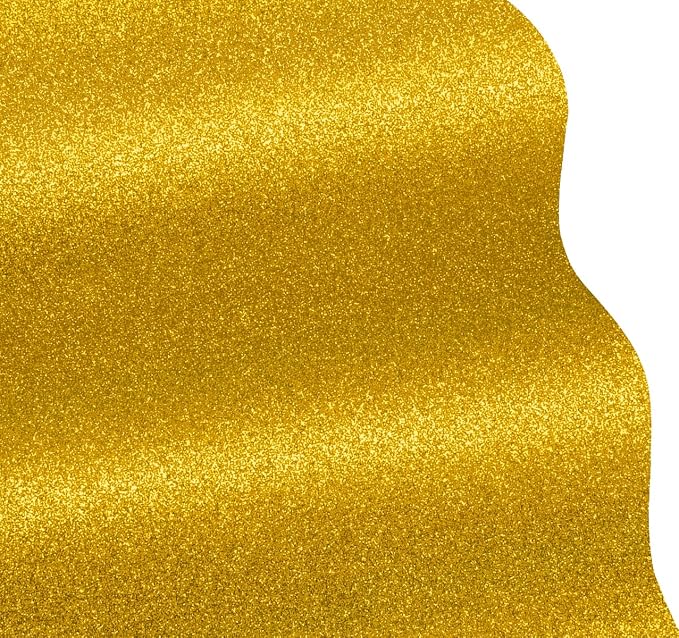 VViViD DECO65 Gold Flake Metallic Glitter Adhesive Vinyl 6 Feet x 1 Foot