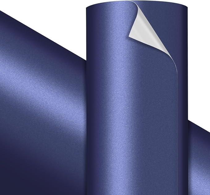 VViViD Premium Matte Metallic Navy Blue Craft Vinyl Roll 1ft x 5ft –