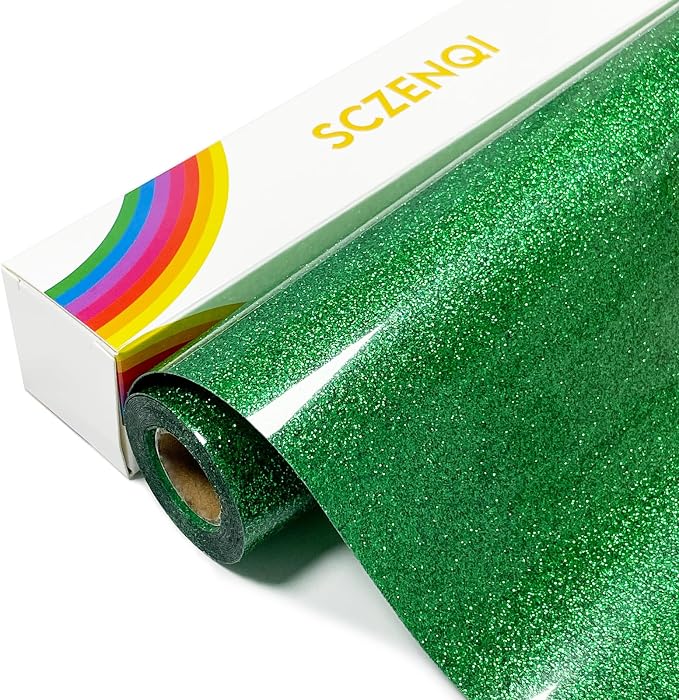 Glitter HTV Heat Transfer Vinyl Rolls
