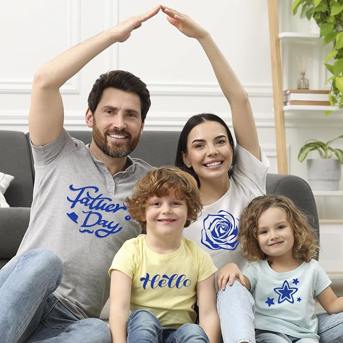 HTVRONT Royal Blue Iron on Vinyl