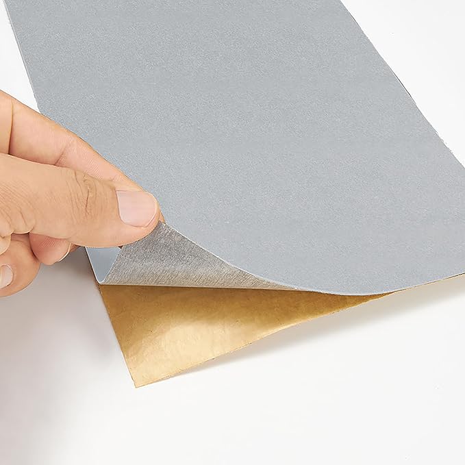 Self Adhesive Sheets Peel and Stick Large Size Velvet Flock Soft Velvet Drawer