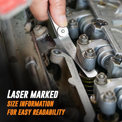 Mutt Tools Feeler Gauge Set Metric and Inch
