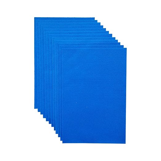 Jtnohx Self Adhesive Felt Sheets, 12 Pieces Felt Fabric