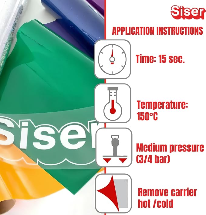 Siser EasyWeed HTV Roll 11.8" x 15ft