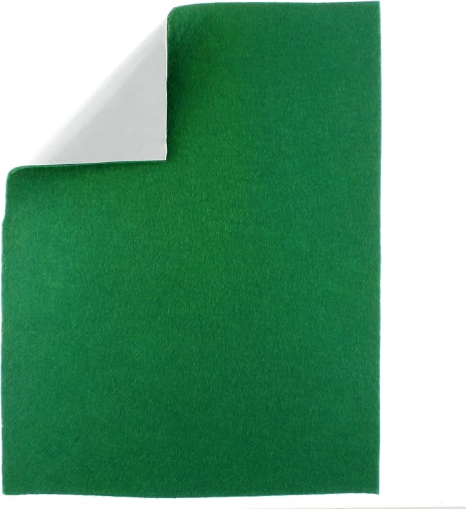 HBC Merino Wool Blend Felt Crafting Sheets Adhesive Backed