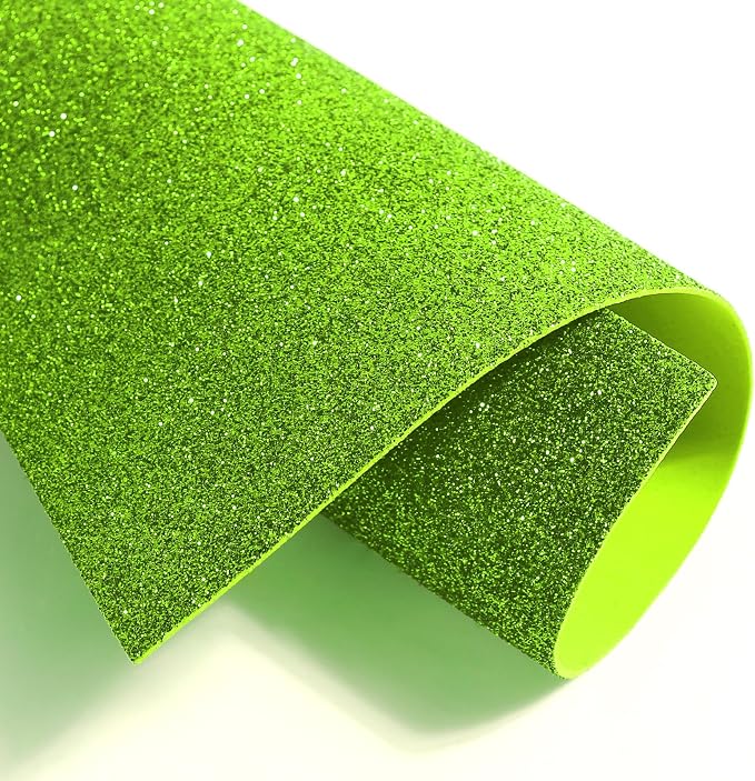 10 Sheets Glitter Cardstock Paper
