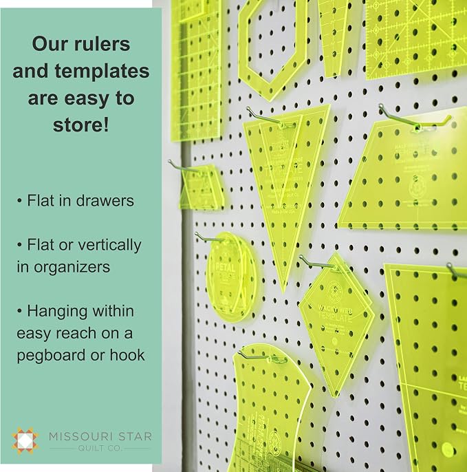Acrylic Quilting Template, Tumbler