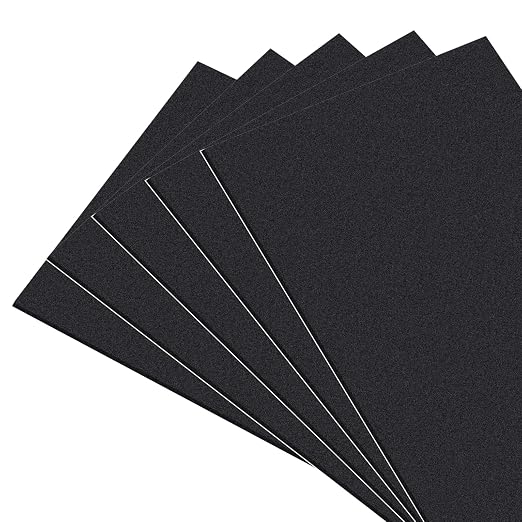 MAGZO 5Pcs Adhesive Foam Padding 1/8 in Thick X 12 in X 8 in | Closed Cell