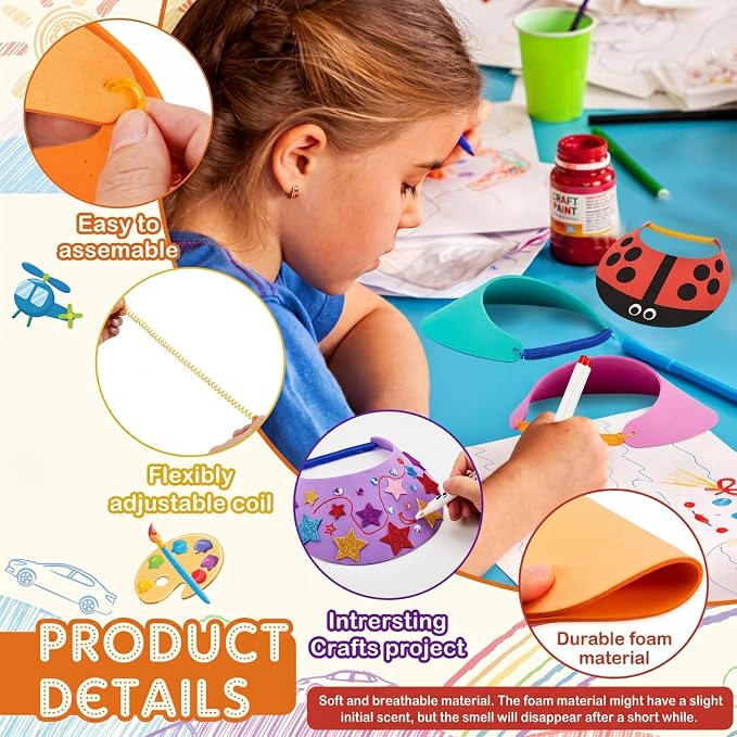 Outus 35 Pcs Assorted Craft Decorations