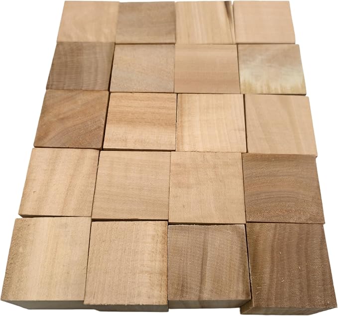 20PCS Basswood Carving Blocks, Whittling Wood Carving Kit, Unfinished Wooden