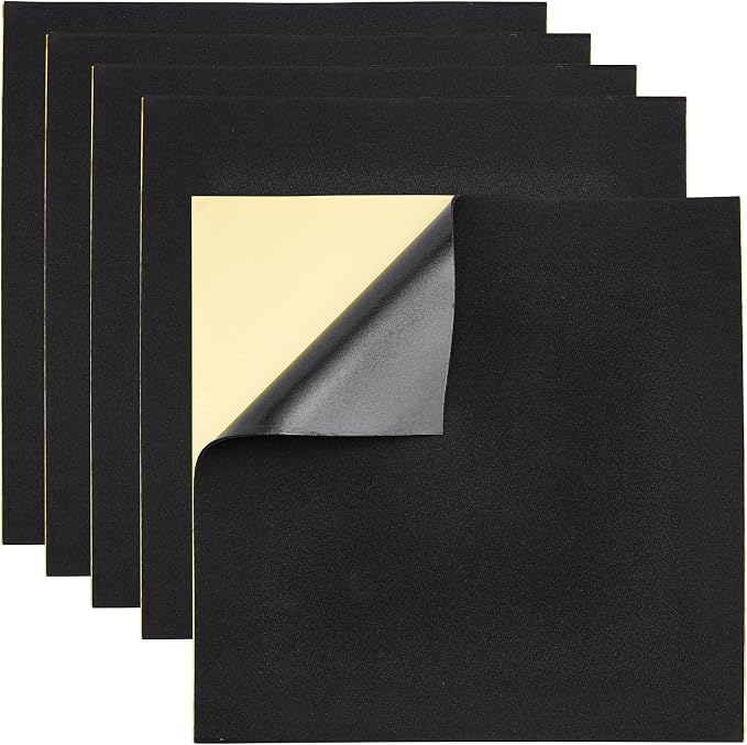BENECREAT 8PCS 2mm Thick Self Adhesive Foam Sheet, DIY supplies