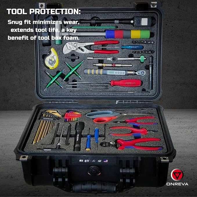 ONREVA Tool Box Foam, Foam Inserts