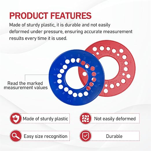 Wheel Bolt Pattern Template Tool, Lug Bolt Pattern Measuring Guides