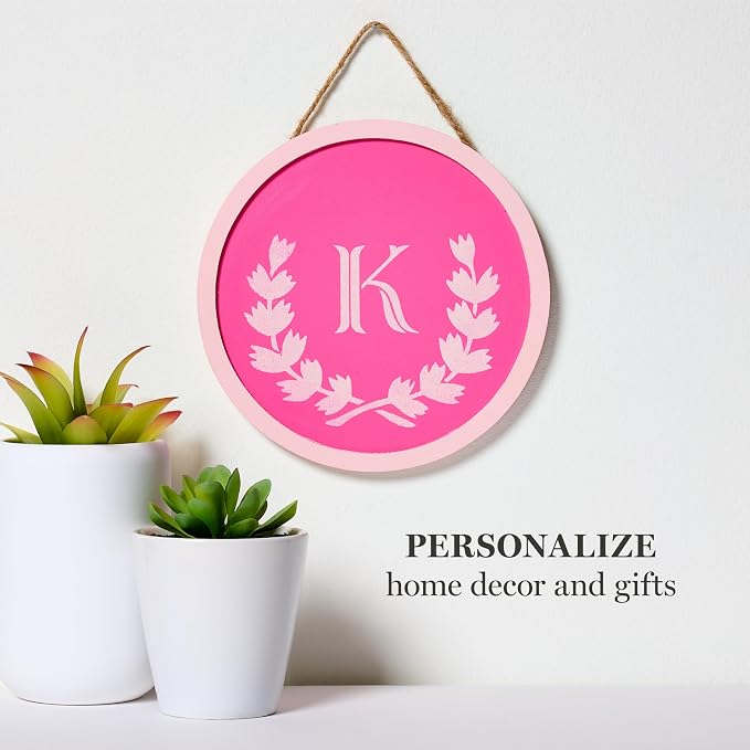 Martha Stewart, Circle and Square Wood Plaque Set