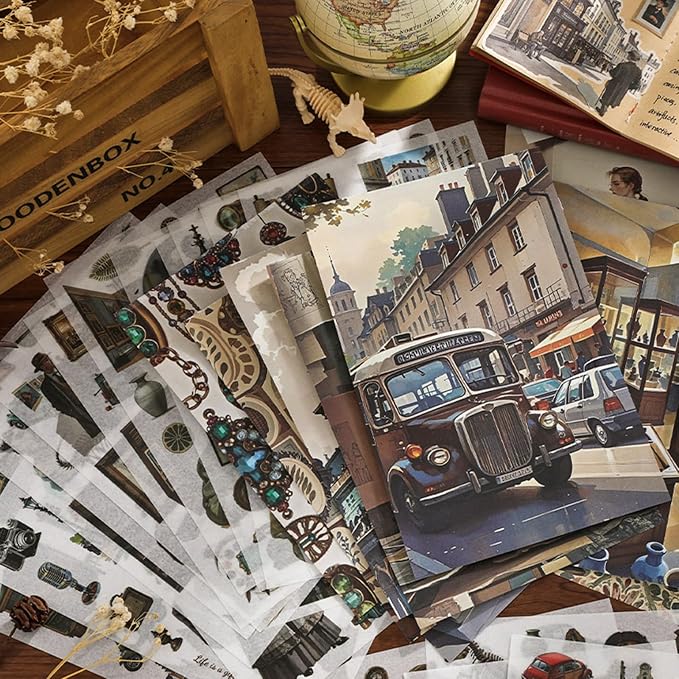 Pre-Cut Washi Sticker Book