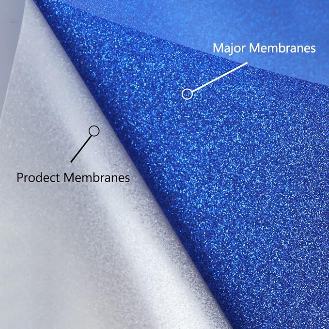 TUMIYA Glitter Blue HTV Vinyl