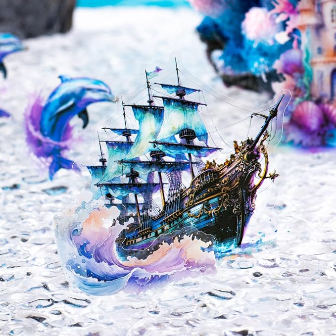 Yoksas Fantasy Sea Ocean Life Mermaid Stickers