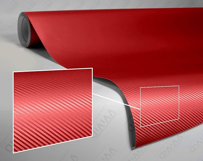 VViViD Craft 3D Carbon Fiber Textured Vinyl Sheet 1ft x 5ft