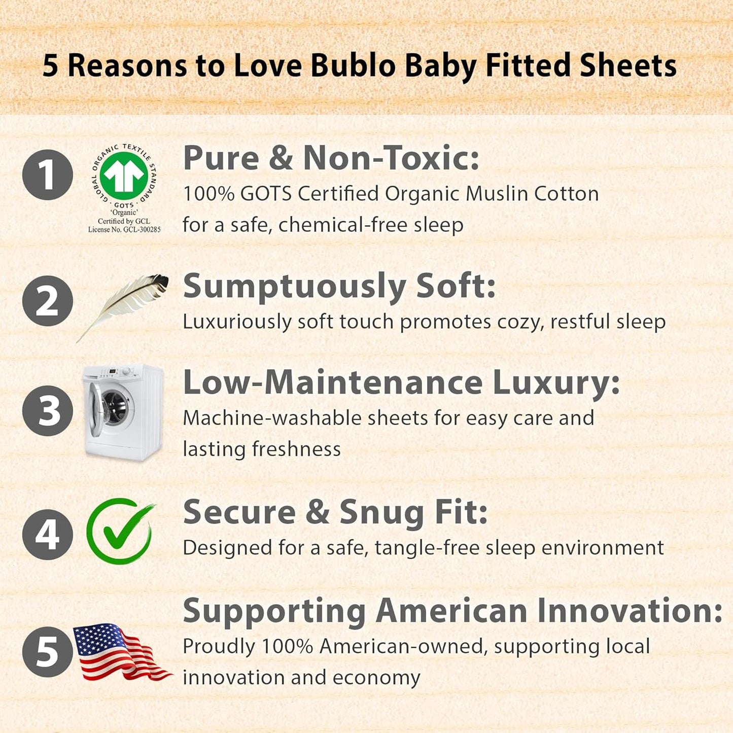 2 Pack Organic Bedside Bassinet Sheets Compatible with Mika Micky, Baby Delight, Dream On Me, AMKE and Other Bassinet Mattress Pads Size Between 17-21 in Width, 29-33 in Length, and 1.5-4 in Thick