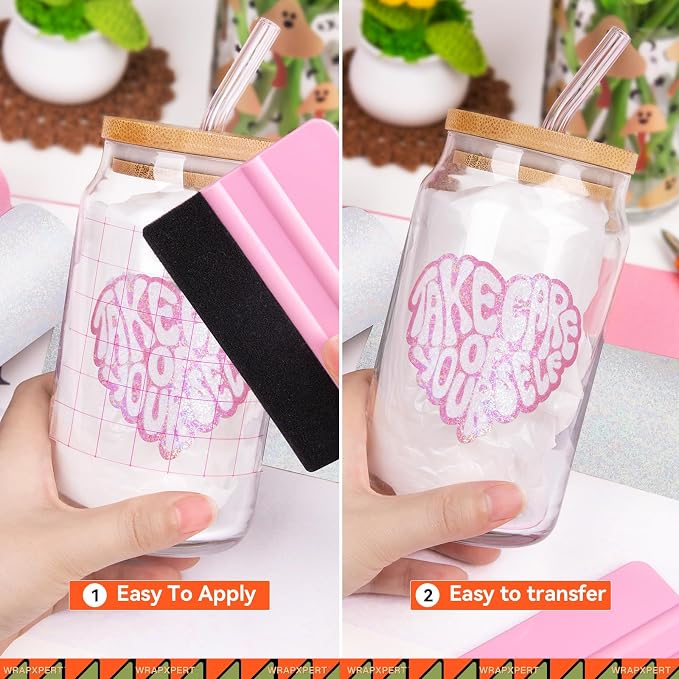 WRAPXPERT Glitter Permanent Vinyl