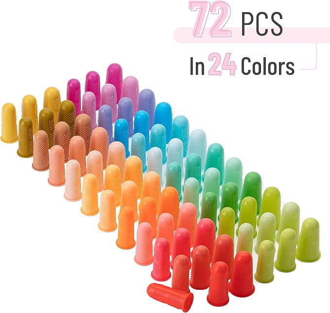 Mr. Pen- Hot Glue Gun Finger Protectors, Rubber Fingers Tips, Rubber Finger
