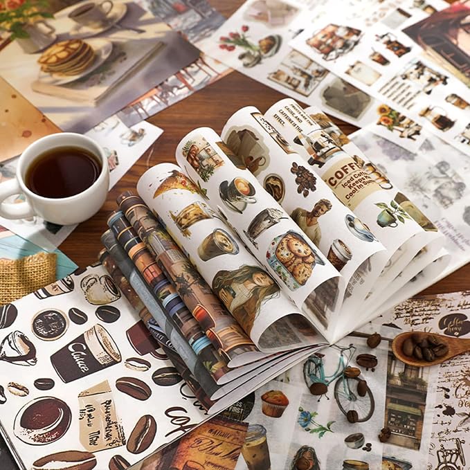 Pre-Cut Washi Sticker Book