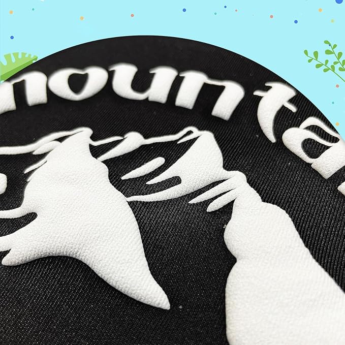 White Puff 3D Heat Transfer Vinyl, 3D Raised Puffy Heat Transfer Vinyl Easy to