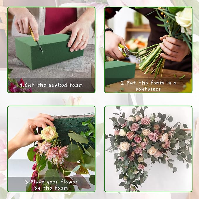 Prashent 35Pcs Floral Foam Blocks
