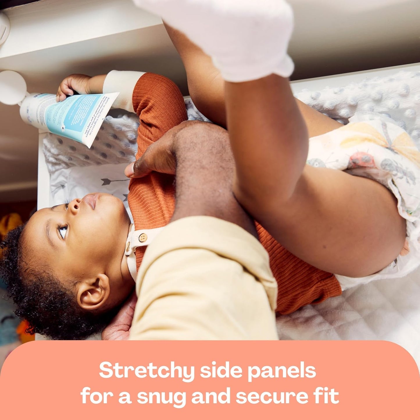 Hello Bello Premium Newborn Diapers, Honeysuckle Designs, 76ct Club Box, Hypoallergenic and Extra Absorbent